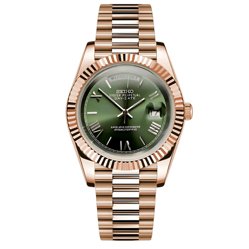 Seikodate or rose vert olive romain