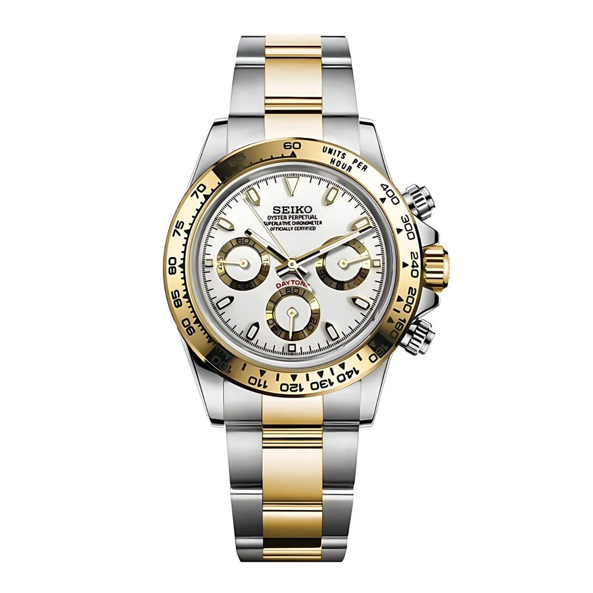 Seitona two tone white