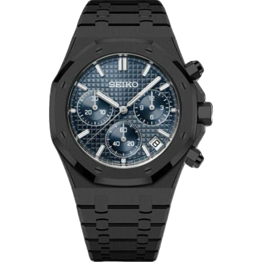 Royal seikoak black blue