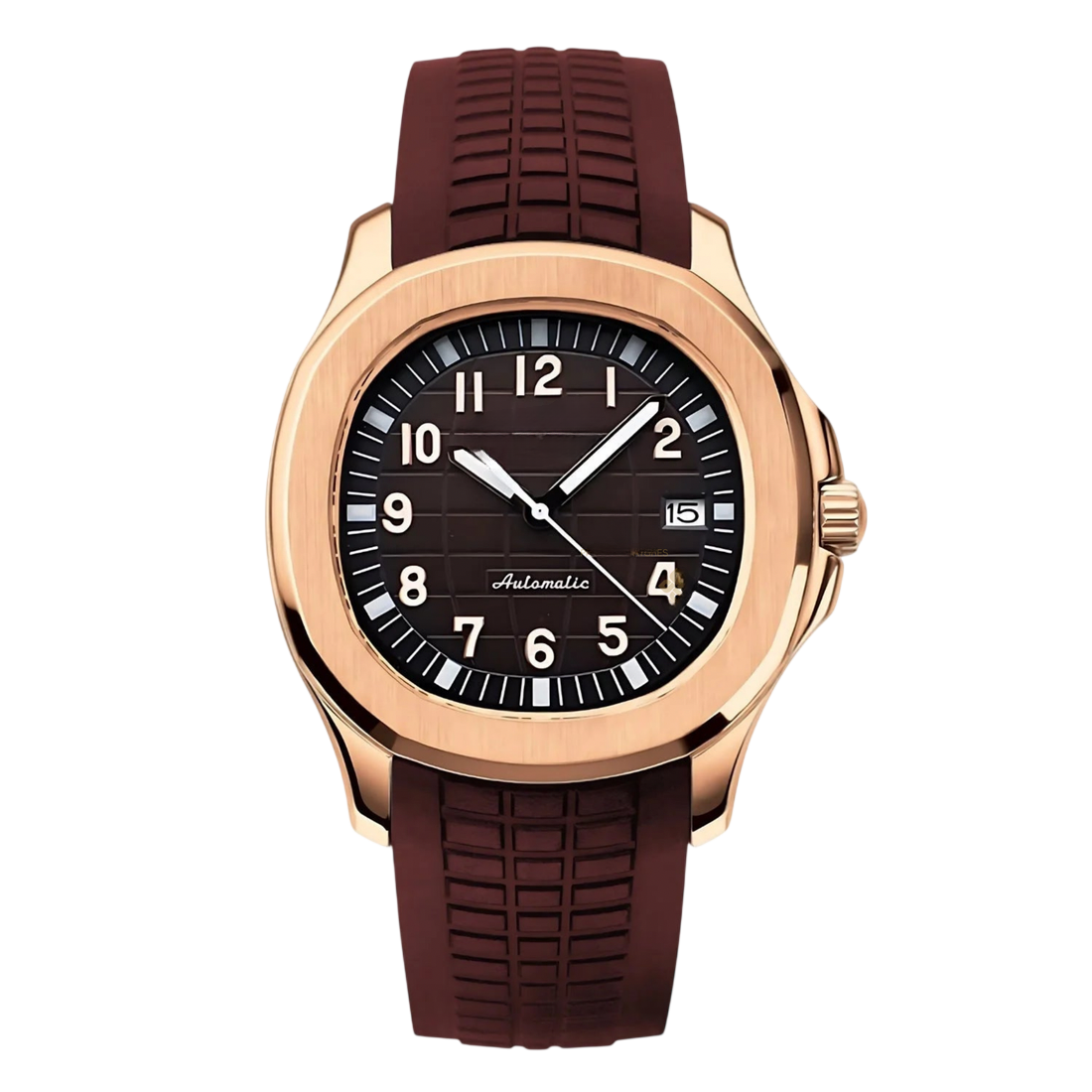 AQUANAUT MOD ROSE GOLD BROWN