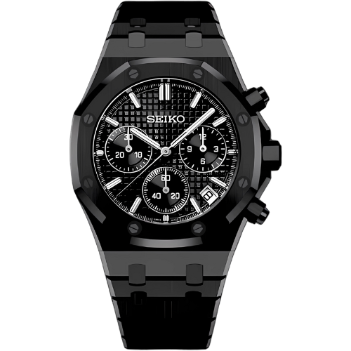 Royal seikoak blacked out chronograph