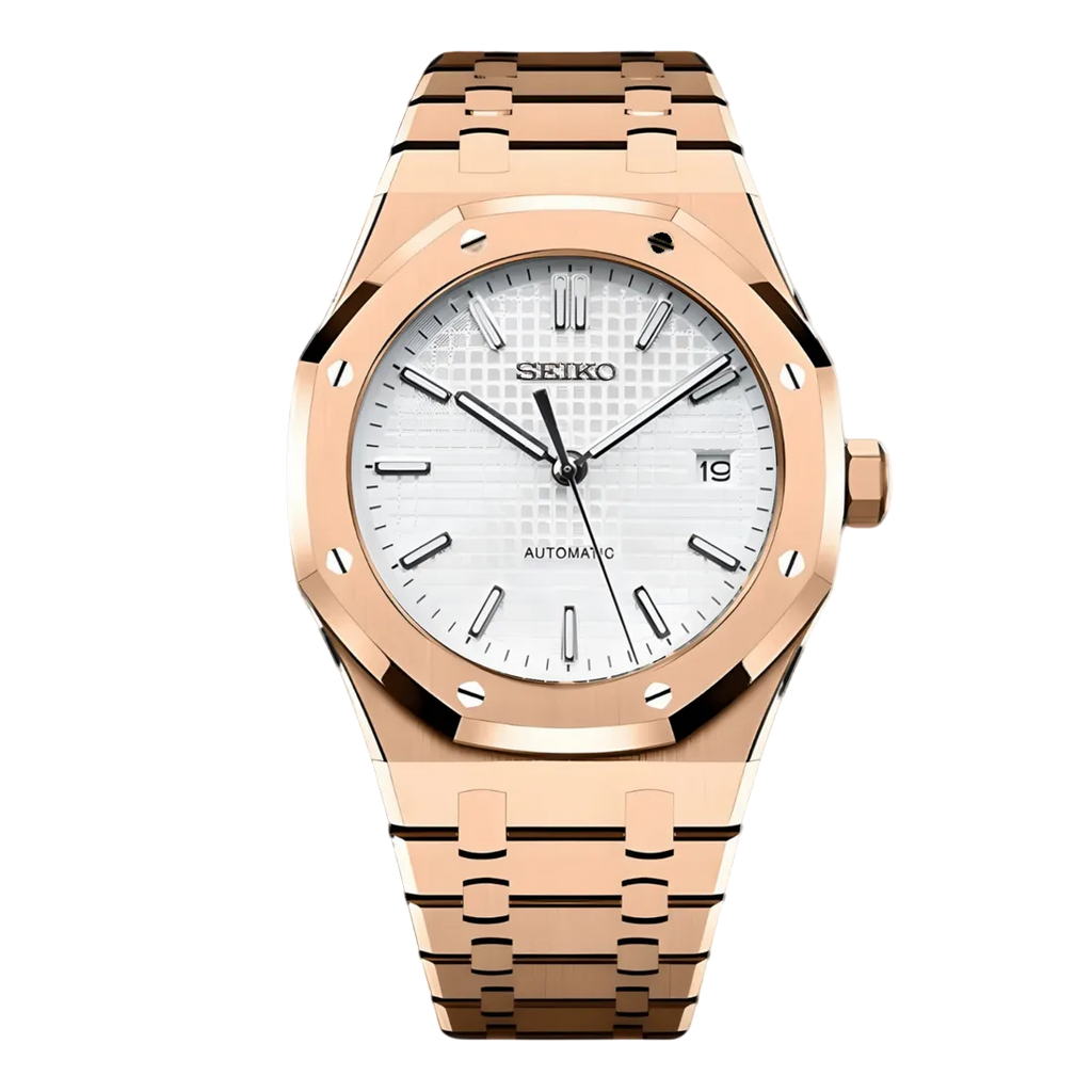 Royal seikoak rose gold