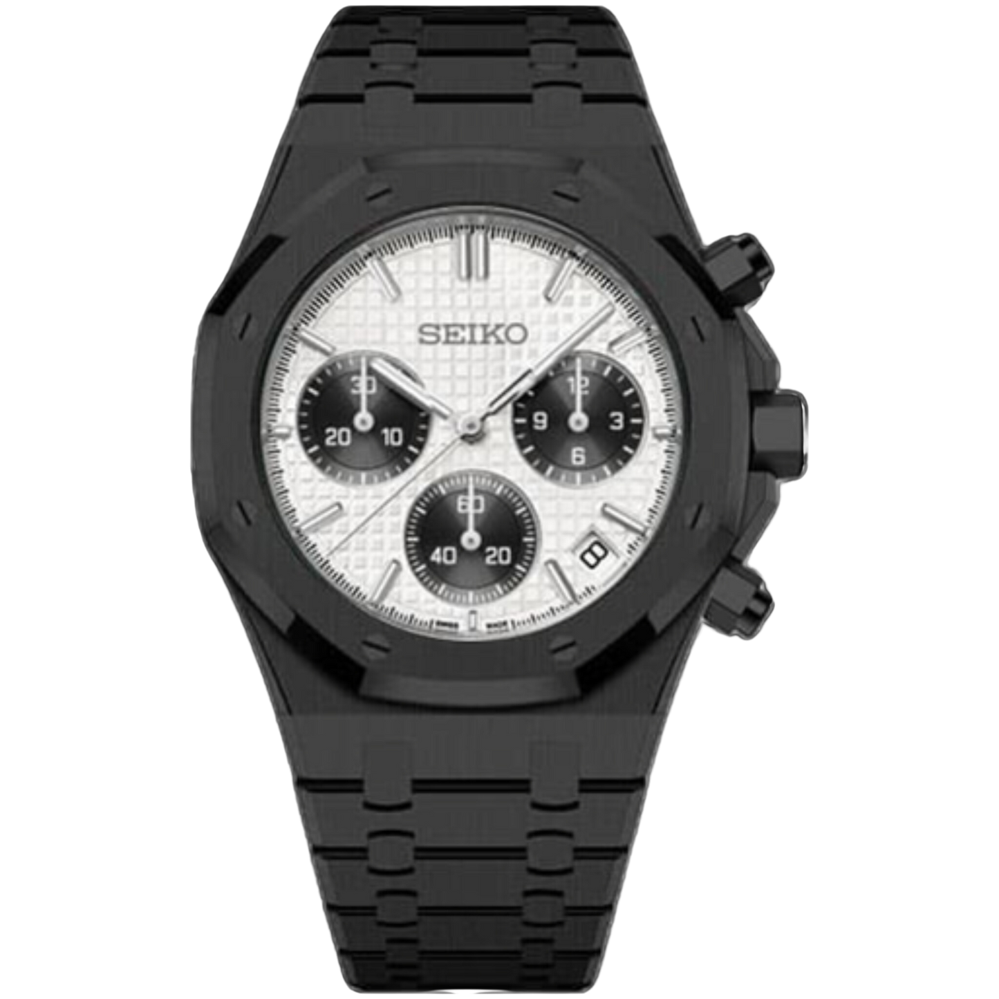 Royal seikoak black white