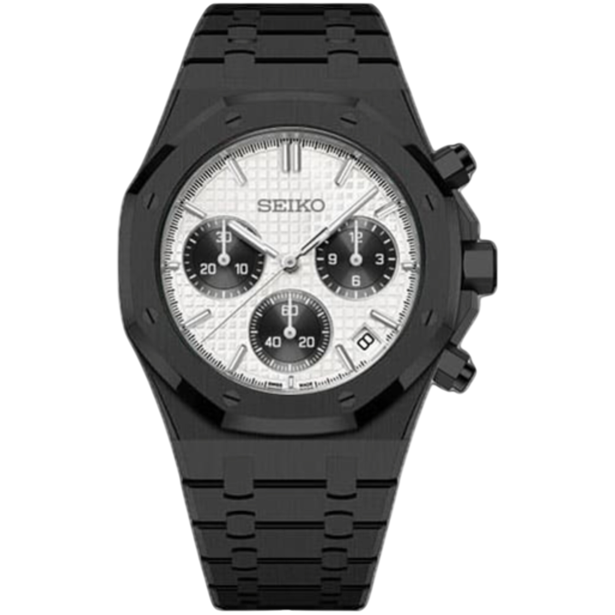 Royal seikoak black white