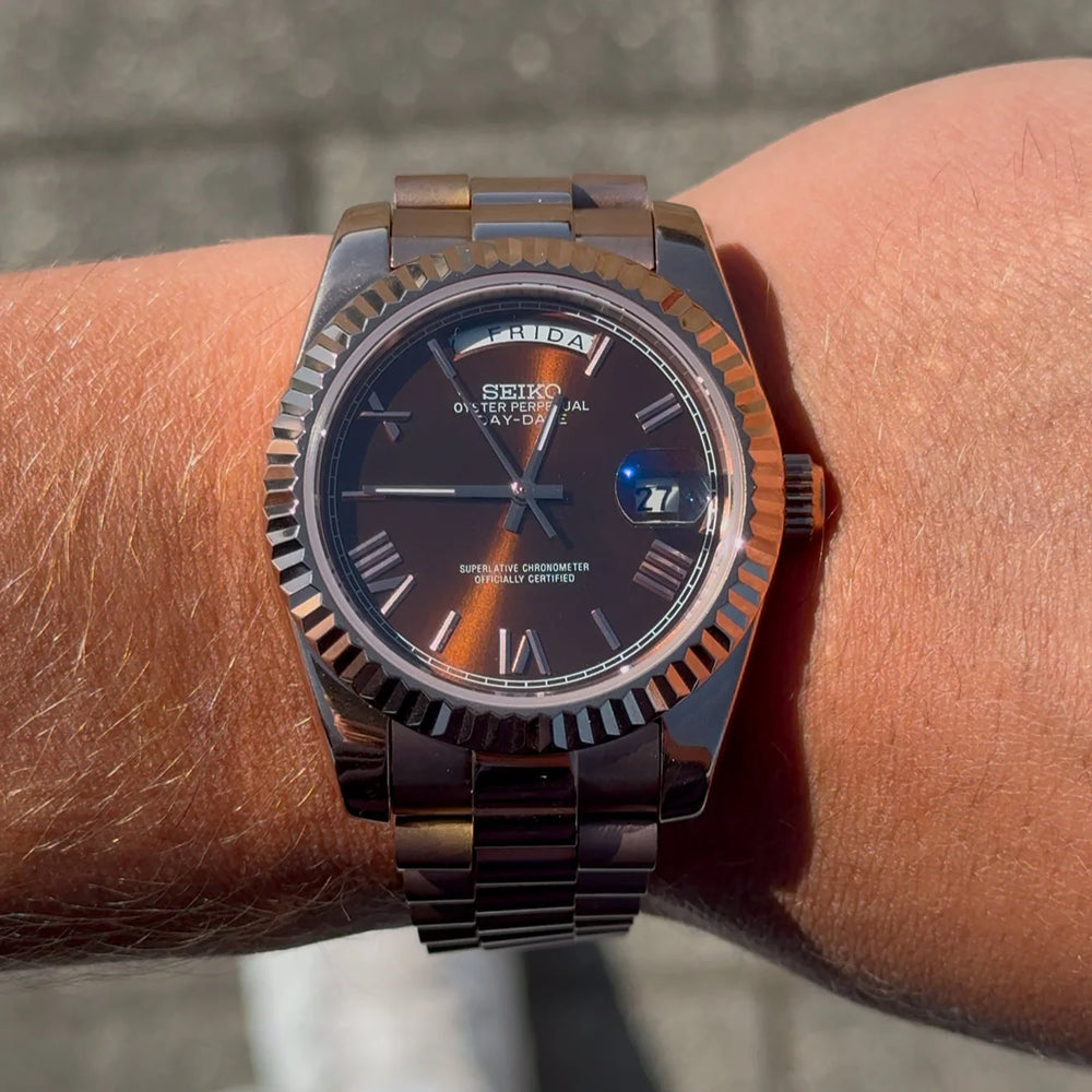 Seikodate rose-or chocolat romain