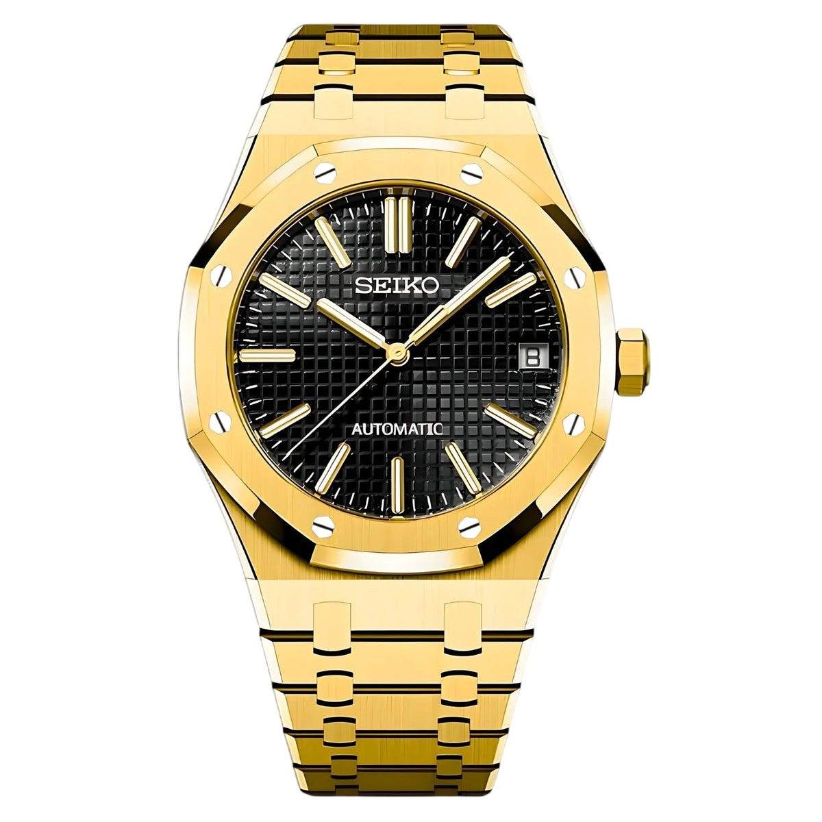 Royal seikoak Gold (black dial)