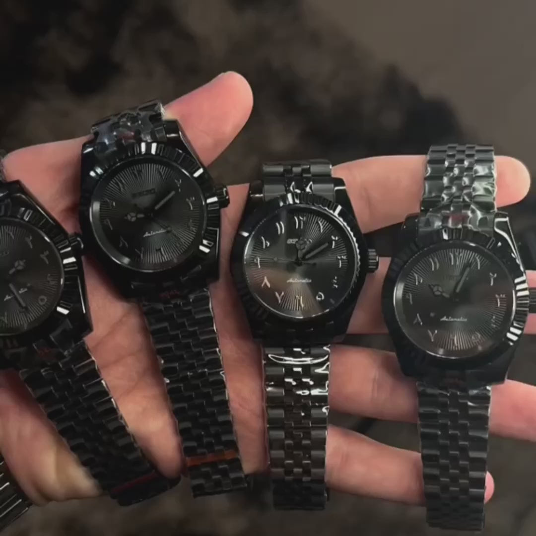 Seikojust entièrement noir arabe