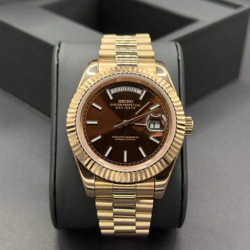 DAYDATE PRESIDENT MOD (CHOCOLAT)